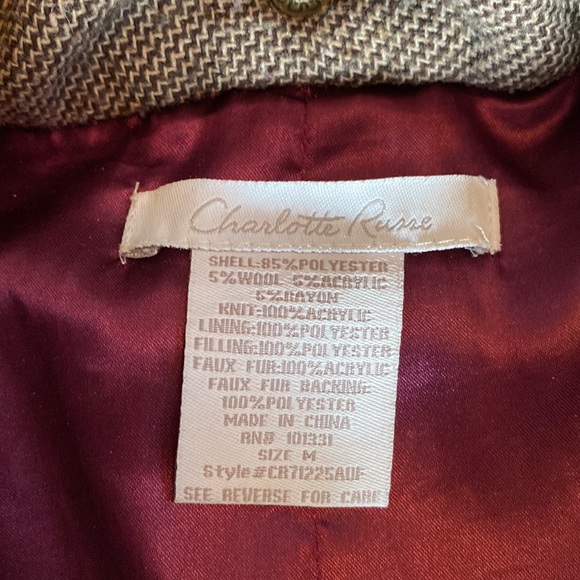 Charlotte Russe Vest Sz Sm - Picture 4 of 8